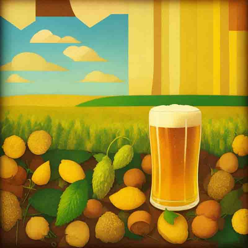 Wall Mural beer mug 