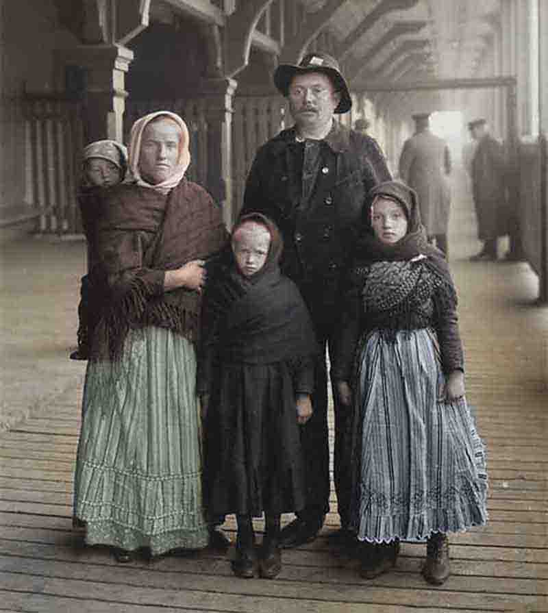 German Immigrant Family
