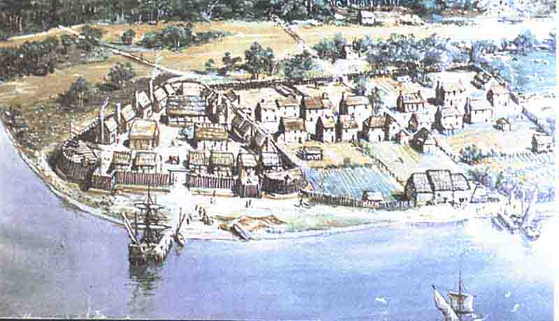 Jamestown circa 1619