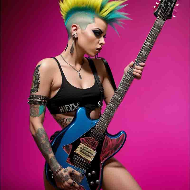 punk rock girl