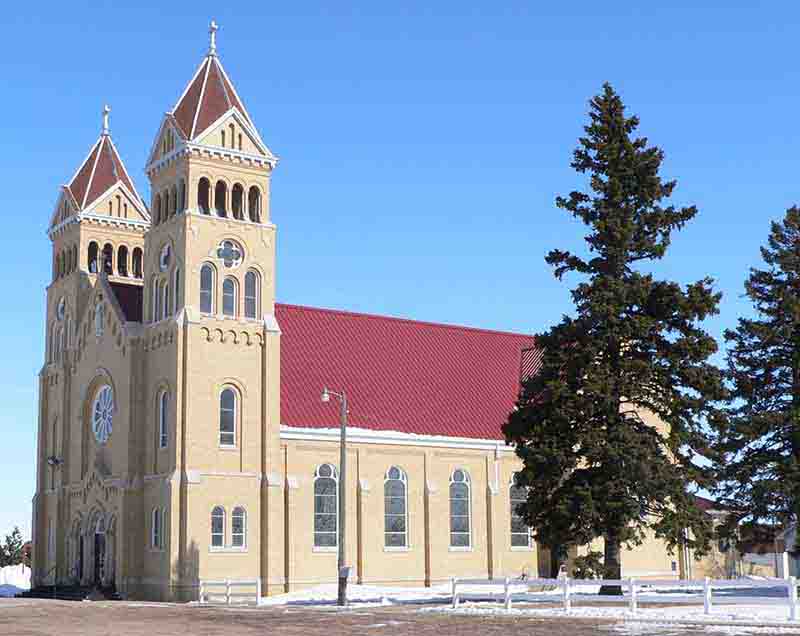 St. Bonaventure Church in Raeville, Nebraska