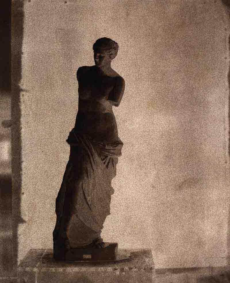 Early photograph of a replica of the Venus de Milo